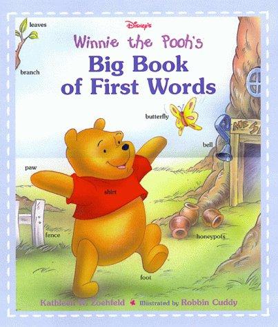 Cover of Disney's Winnie the Pooh's big book of first words