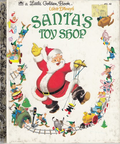 Cover of Walt Disney's Santa's Toy Shop