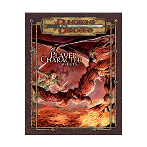 Cover of Deluxe Player Character Sheets