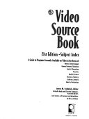 Cover of Video Source Book