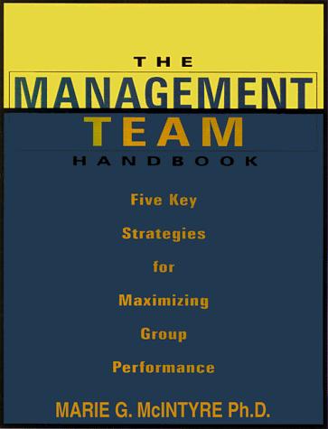 Cover of The management team handbook