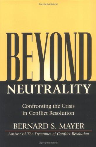 Cover of Beyond neutrality