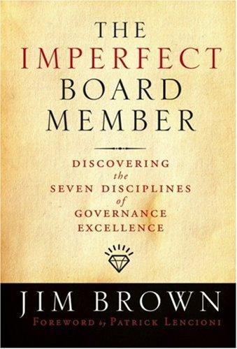 Cover of The Imperfect Board Member