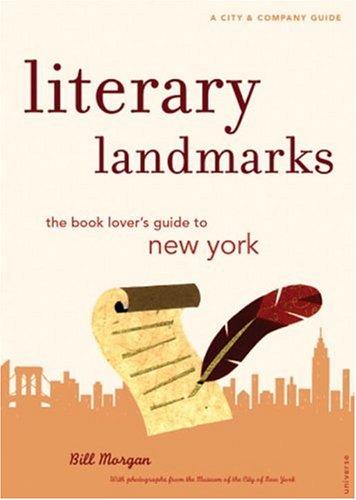 Cover of Literary Landmarks of New York