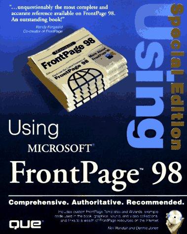 Cover of Using Microsoft FrontPage 98