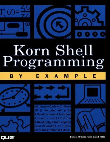 Cover of Korn Shell Programming by Example