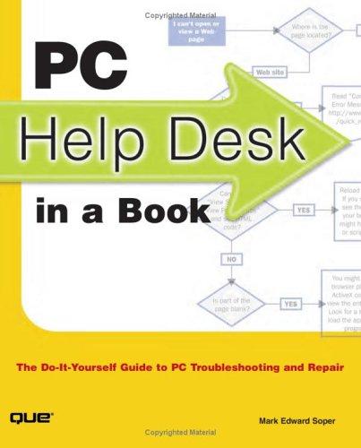 Cover of PC help desk in a book