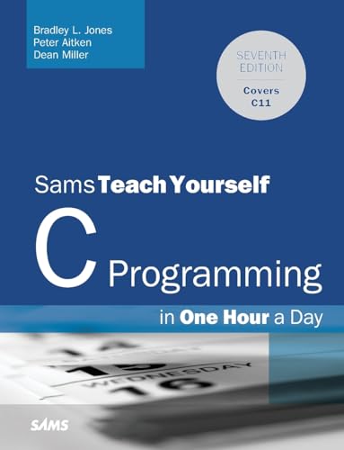 Cover of Sams Teach Yourself C Programming in One Hour a Day