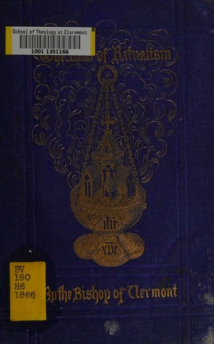 Cover of The law of ritualism