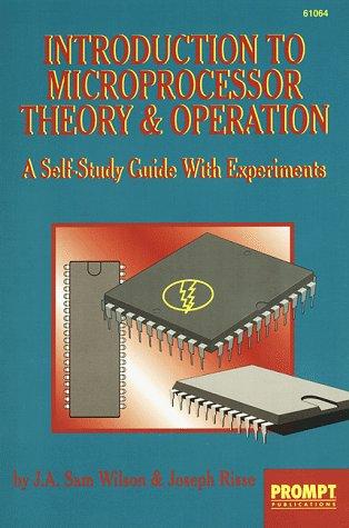 Cover of Introduction to microprocessor theory & operation