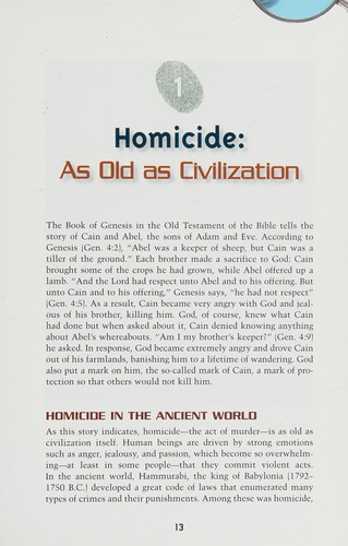 Cover of Homicide (Criminal Investigations)
