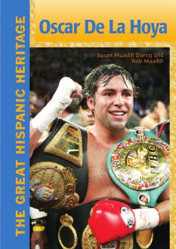 Cover of Oscar De La Hoya (The Great Hispanic Heritage)