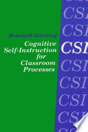 Cover of Cognitive self-instruction for classroom processes