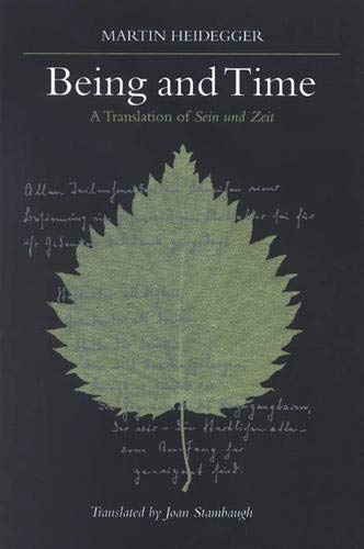 Cover of Being and Time: A Translation of Sein und Zeit