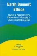 Cover of Earth summit ethics