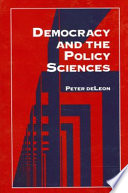 Cover of Democracy and the Policy Sciences