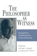 Cover of The philosopher as witness