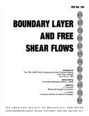 Cover of Boundary Layer and Free Shear Flows