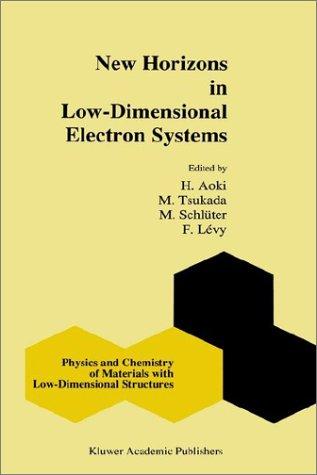 Cover of New horizons in low-dimensional electron systems