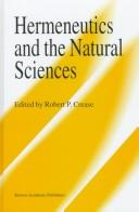 Cover of Hermeneutics and the natural sciences