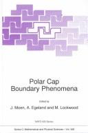 Cover of Polar Cap Boundary Phenomena