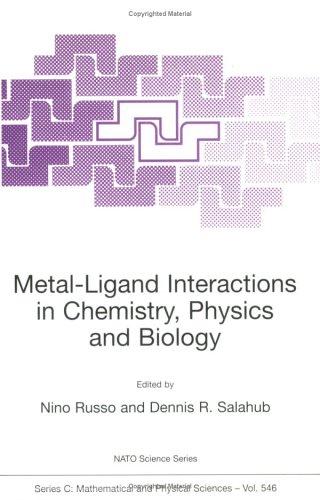 Cover of Metal-Ligand Interactions in Chemistry, Physics and Biology