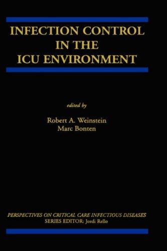 Cover of Infection control in the ICU environment