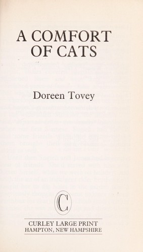 Cover of A comfort of cats