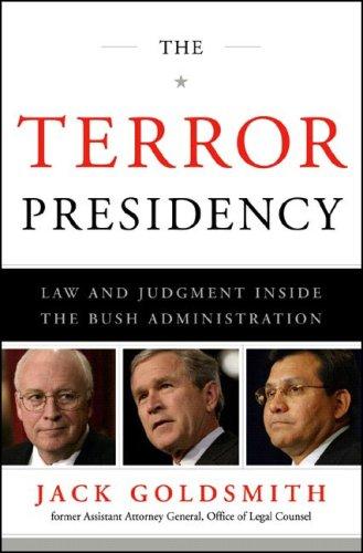 Cover of The terror presidency