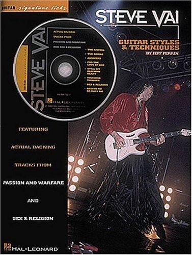 Cover of Steve Vai - Guitar Styles and Techniques (Signature Licks)