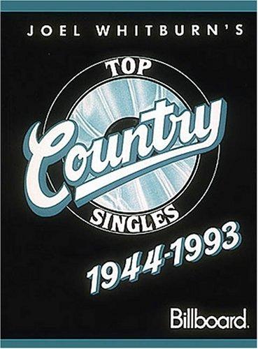 Cover of Joel Whitburn's top country singles, 1944-1993