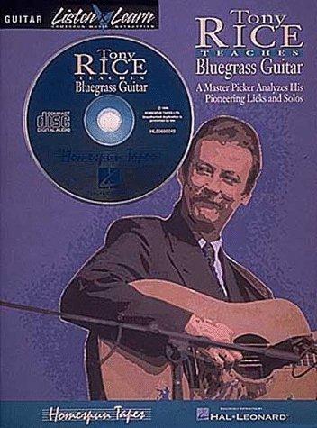 Cover of Tony Rice Teaches Bluegrass Guitar