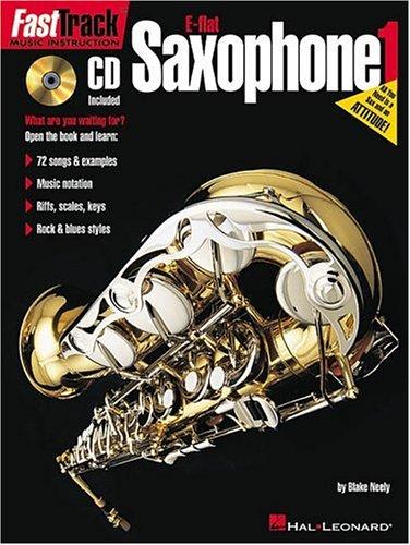Cover of FastTrack Alto Saxophone Method - Book 1 (Fasttrack Music Instruction)
