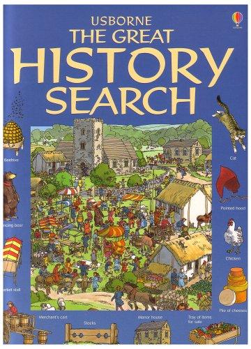 Cover of Usborne The Great History Search (Great Searches New Format)