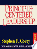 Cover of Principle-Centered Leadership
