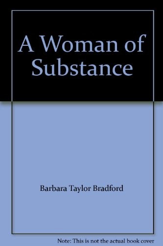 Cover of A woman of substance