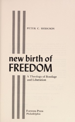 Cover of New birth of freedom