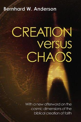 Cover of Creation versus chaos