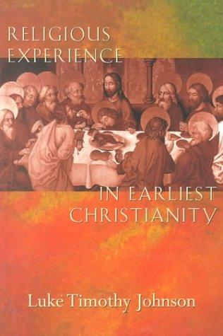 Cover of Religious experience in earliest Christianity
