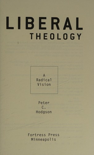 Cover of Liberal Theology