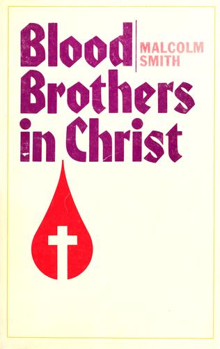 Cover of Blood brothers in Christ
