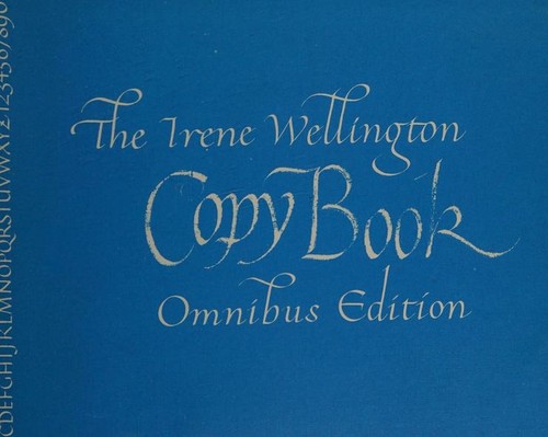 Cover of The Irene Wellington copy book