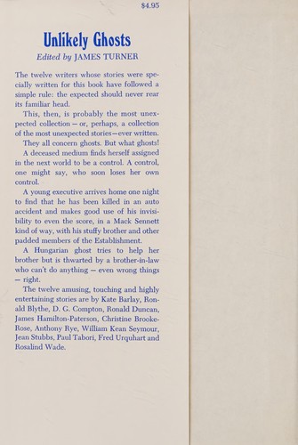 Cover of The unlikely ghosts