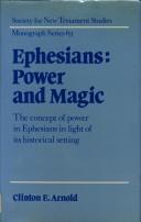 Cover of Ephesians, power and magic
