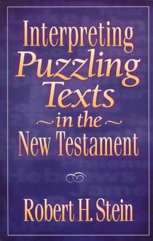 Cover of Interpreting Puzzling Texts in the New Testament