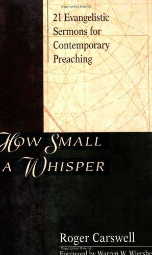 Cover of How Small a Whisper