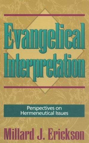 Cover of Evangelical interpretation