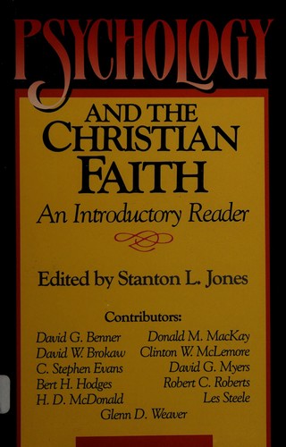 Cover of Psychology and the Christian Faith
