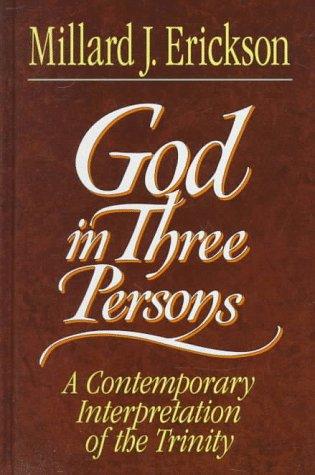Cover of God in three persons