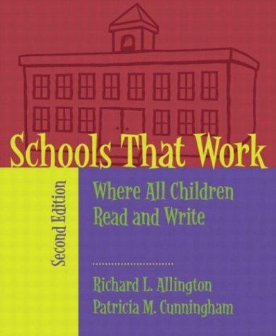 Cover of Schools that work
